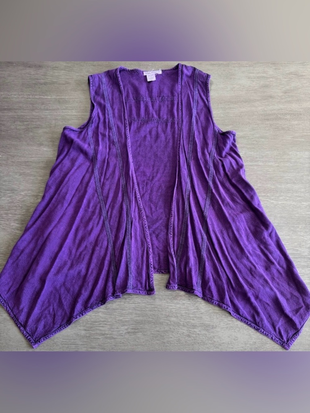 Purple Indigo Thread Co Vest Bohemian Renfaire M